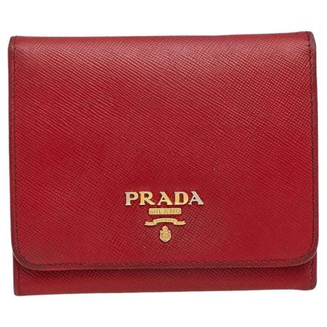 prada lemon yellow wallet|prada red saffiano wallet.